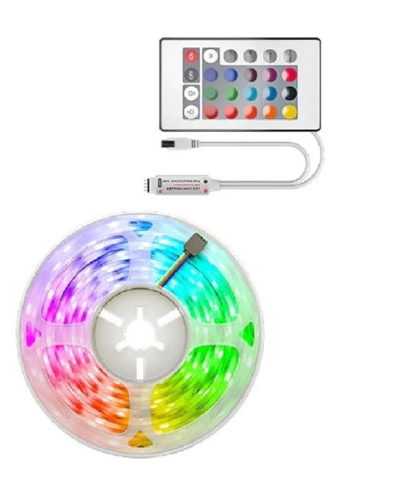Fita LED RGB à prova de água J273 5 m