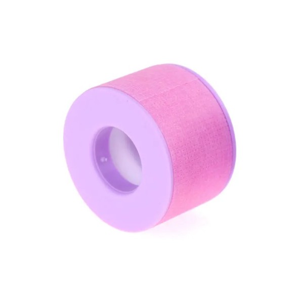 Fita para pestanas 2,5 cm x 3,6 m Almofada respirável para os olhos Fita cosmética resistente para extensão de pestanas Ferramenta para aplicação precisa roxo