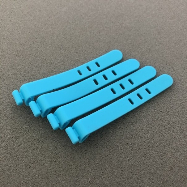 Fixačný pásik na káble 4 ks modrá