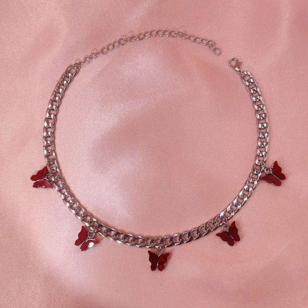 Fjärilshalsband för kvinnor G745 4