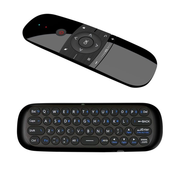Fjernbetjening med trådløst tastatur 1