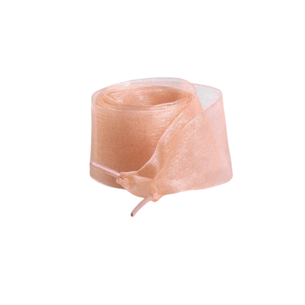 Flache Seidenschnürsenkel 140x4 cm Chiffongarn Elegante breite Schnürsenkel Modeaccessoire Dekoration Sneakers Styling DIY Projekte apricot