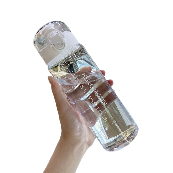 Fľaša na vodu 780 ml P3666 biela