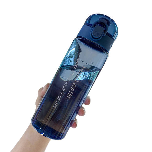 Fľaša na vodu 780 ml P3666 modrá