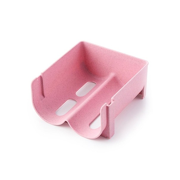 Flaschenhalter für den Kühlschrank rosa