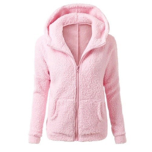 Fleecejack voor dames J3093 roze XS