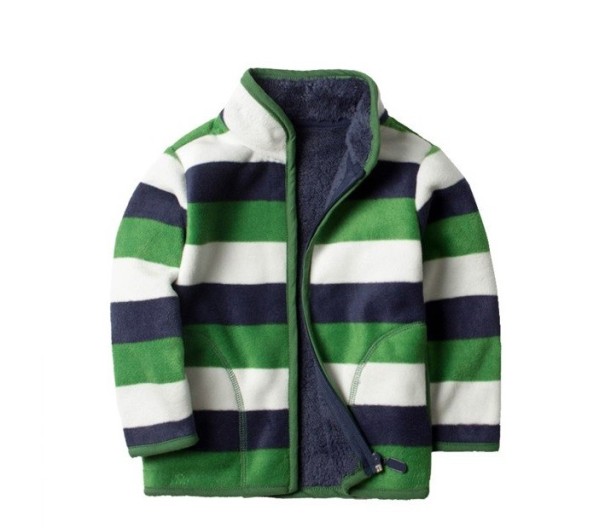 Fleecejack voor jongens J1931 groen 6