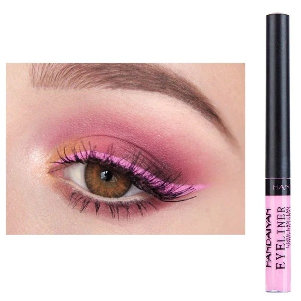 Flerfärgad flytande eyeliner Vattentät eyeliner