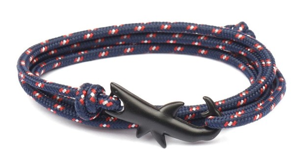Flerlags snorarmbånd haj 5