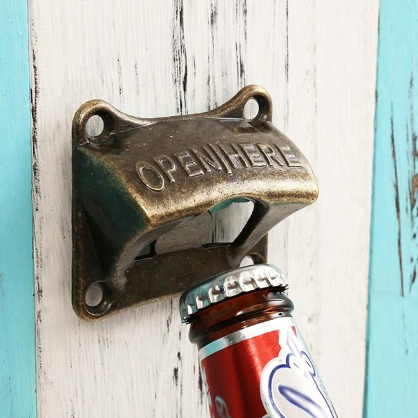 Flesopener voor aan de muur