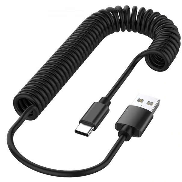 Flexibel USB till Micro USB / USB-C-kabel
