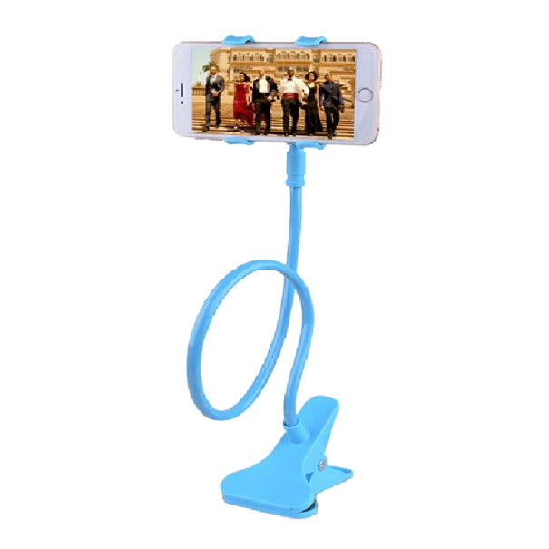 Flexibele mobiele telefoonhouder voor op het bureau