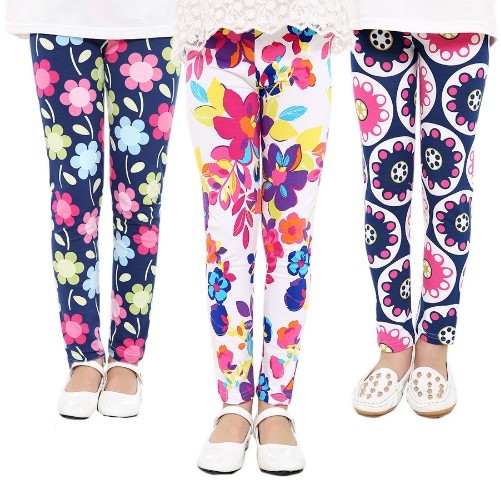 Flickleggings med mönster J616