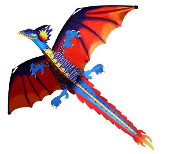 Fliegender Drache - 140 x 120 cm 1