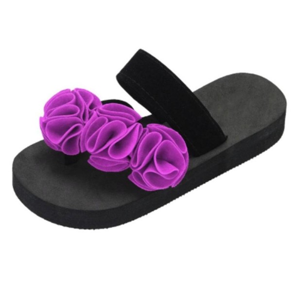 Flip-flops drăguțe pentru femei violet 38