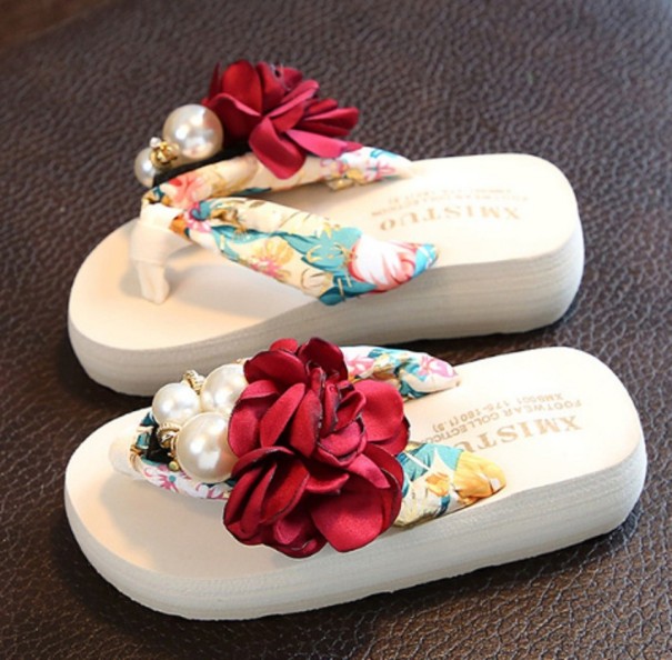 Flip-flops med pärlor