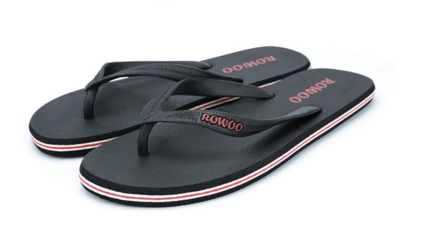 Flip flops pentru bărbați Rowoo negru 45