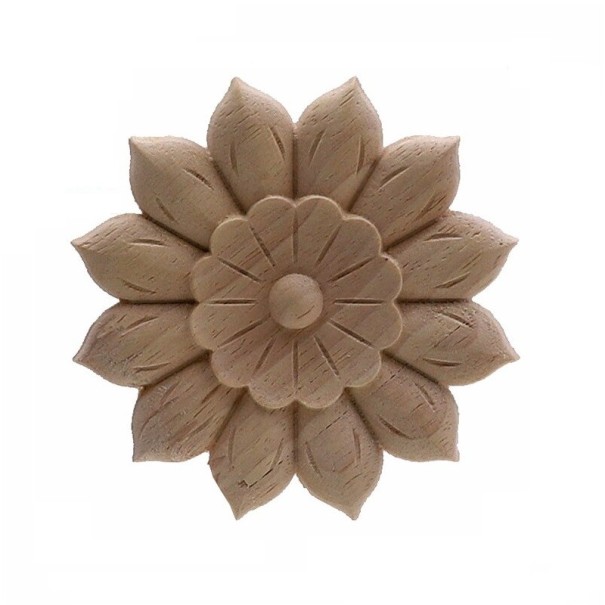 Floare sculptată decorativă L 3