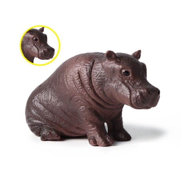 Flodhästfigur A853 1