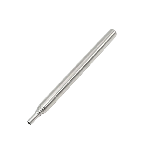 Fluier telescopic din oțel inoxidabil, 13-62 cm, 6 piese, fluier de urgență pentru incendiu, portabil, pentru drumeții și camping 1