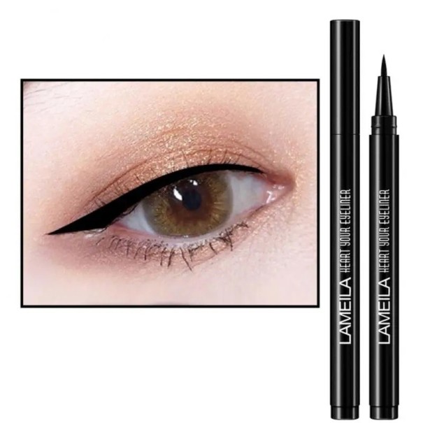 Flüssiger Eyeliner, langlebiger Eyeliner, wasserfester Eyeliner-Marker schwarz