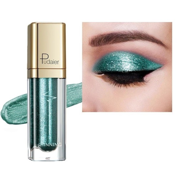 Flydende glitterøjenskygge Flydende skinnende øjenskygge Flydende glitterøjenskygge 18