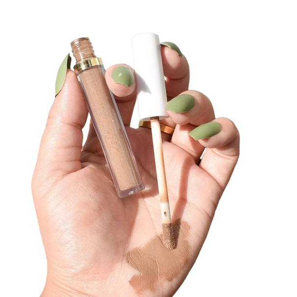Flydende vandfast concealer Cremet konturerende concealer til ufuldkommenheder Fugtgivende langvarig dækning af mørke rande under øjnene, akne og fregner 14 g coffee