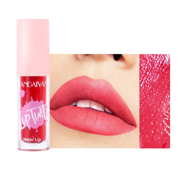 Flytande läppstift och rouge 2in1 Vattenfast läppstift och rouge Universal kosmetika 3