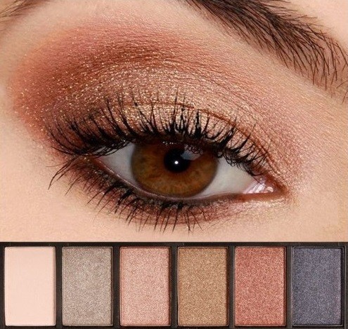 FOCALLURE Lidschatten-Palette – Smokey 6