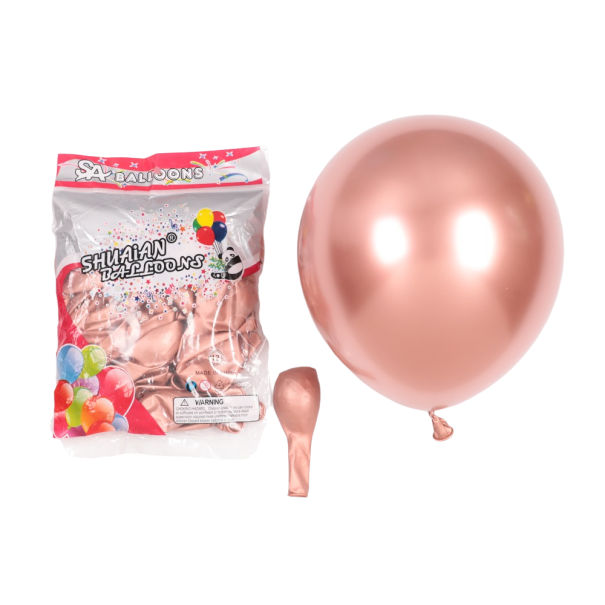 Födelsedagsballonger 25 cm 10 st