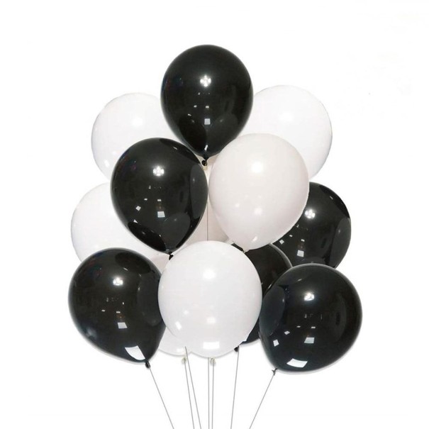 Födelsedagsballonger flerfärgade 25 cm 10 st 2