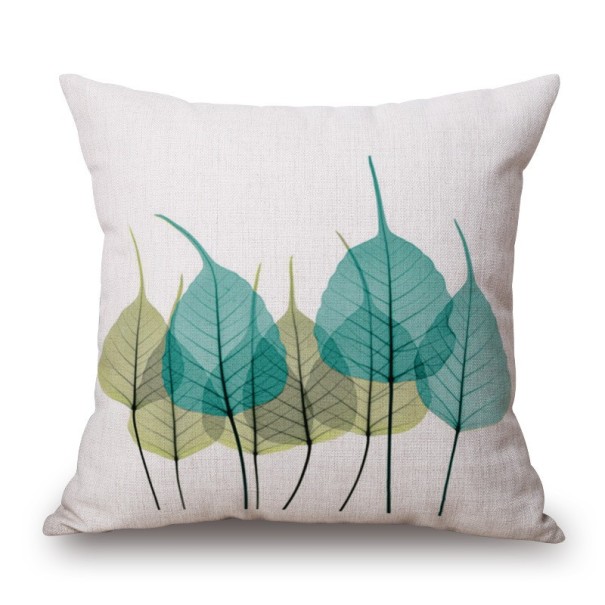 Fodera per cuscino floreale 45 x 45 cm 8