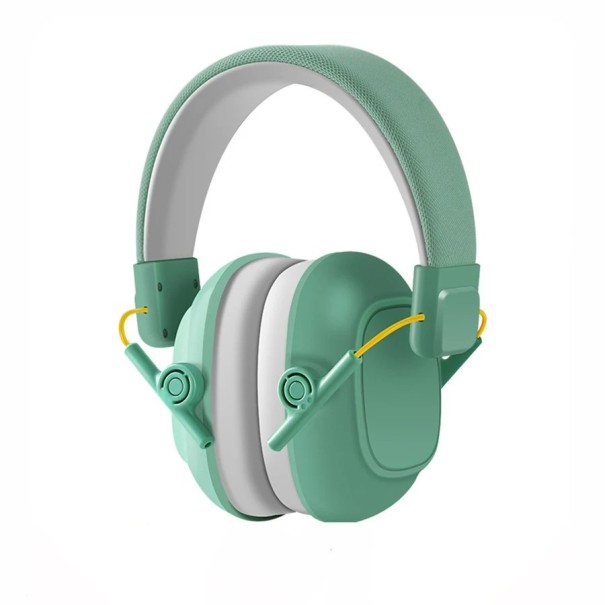 Folding Children's Ear Protectors 14×9×20 cm Adjustable Size Noise Protection SNR 27 dB Lightweight Construction Comfortable Ear Pads turquoise