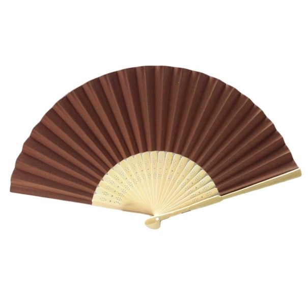 Folding Fan brown