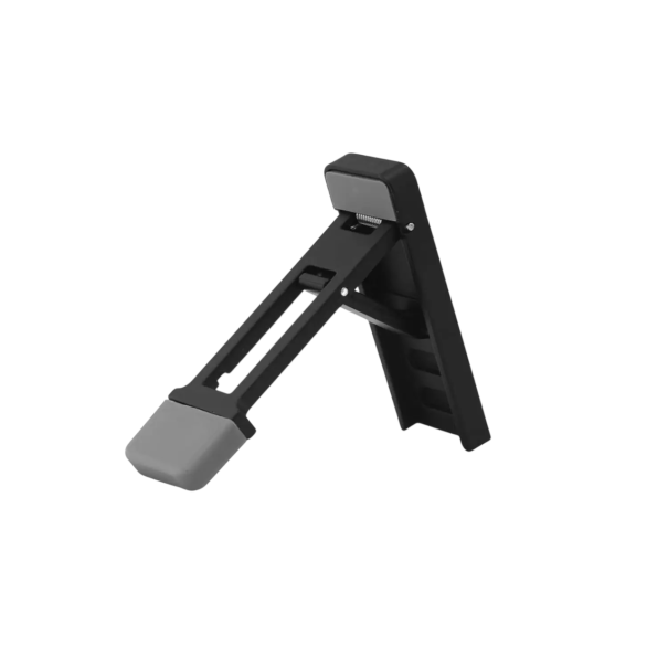 Folding Keyboard Stand 2 pcs, Adjustable Angle, Ergonomic Lift for Keyboards 6.5 x 2 cm black