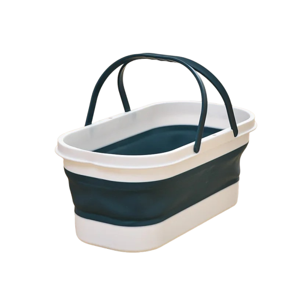 Folding Mop Bucket with Wheels 1