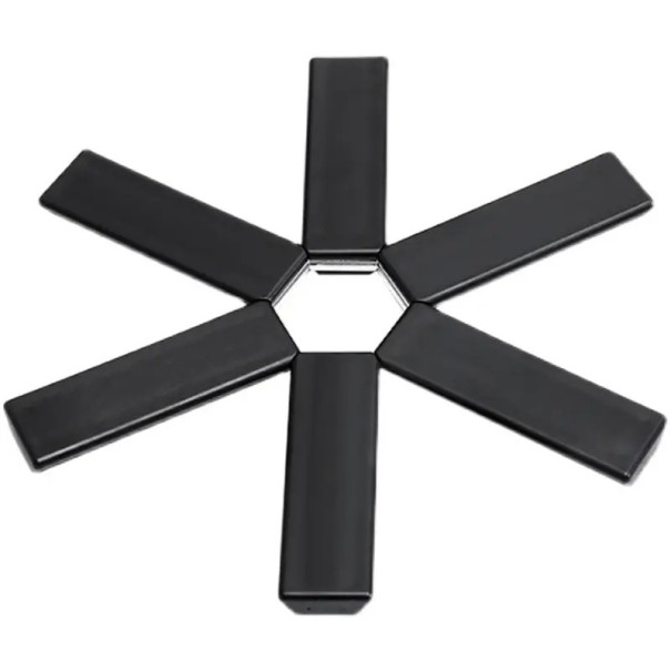 Folding Plastic Mat for Pots and Pans High Thermal Insulation Durable Mat for Plates and Bowls Practical Kitchen Aid 1