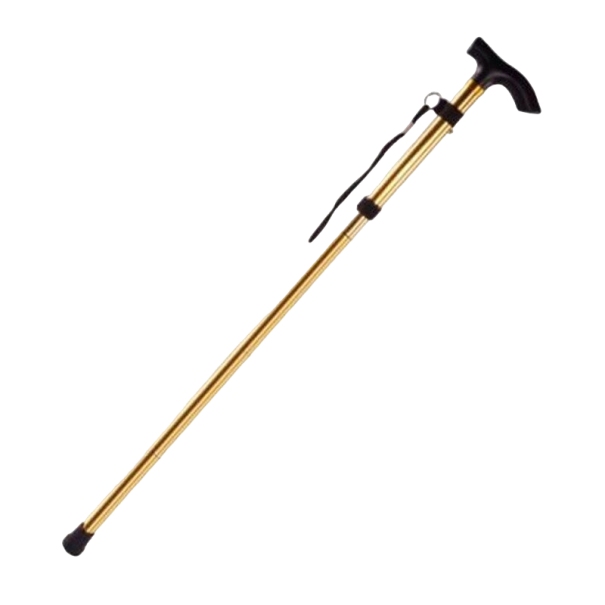 Folding Trekking Pole 85 - 95 cm gold