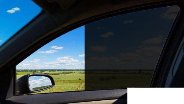 Fólia de tonificação para vidros automóveis 15 % Transmitância 50 x 500 cm Fólia autocolante para janelas de automóveis Proteção contra o sol Radiação 1