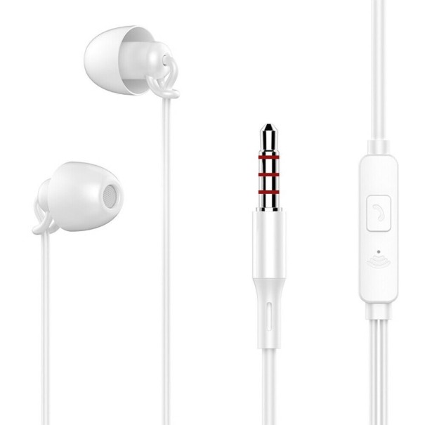Fones de ouvido anti-ruído para dormir branco