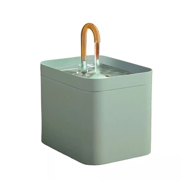 Fontána pro kočky 1,5 l tyrkysová