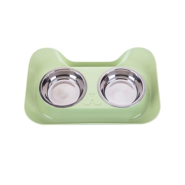 Food Bowls with Mat C880 green