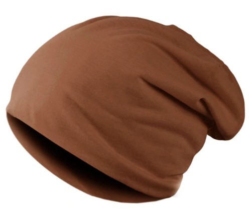 Forårs-/efterårs unisex hat J3496 lysebrun