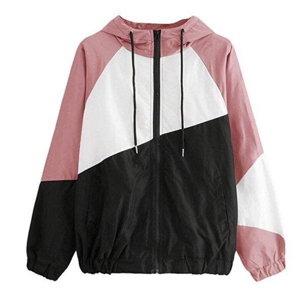 Forårsjakke til kvinder P1382 rosa S