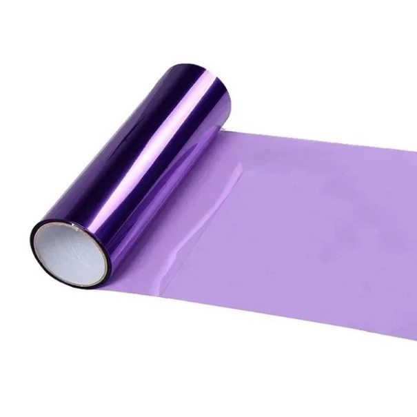 Forlygtefolie 30x200cm Selvklæbende PVC-folie til billygter og lamper lilla
