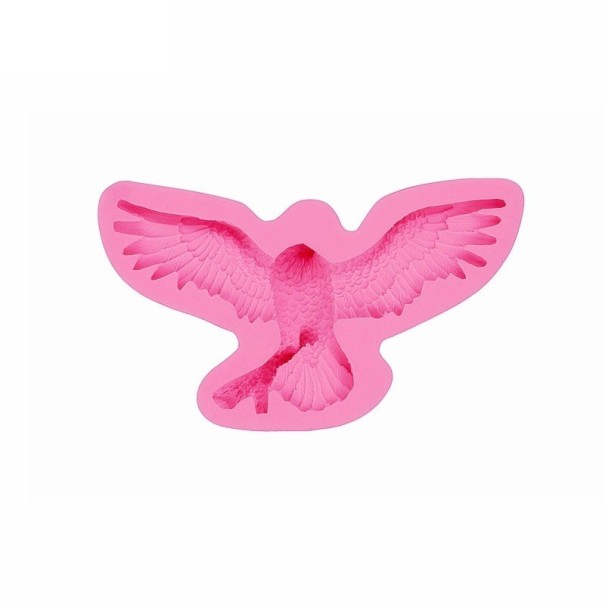 Forma de silicone águia 1