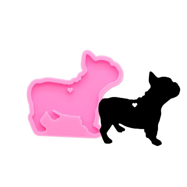 Forma de silicone cão 6