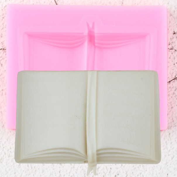 Forma de silicone livro 1