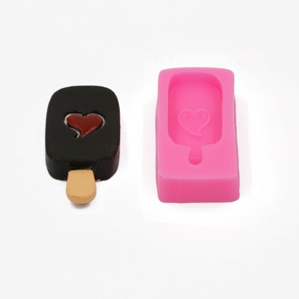 Forma de silicone para gelados 1