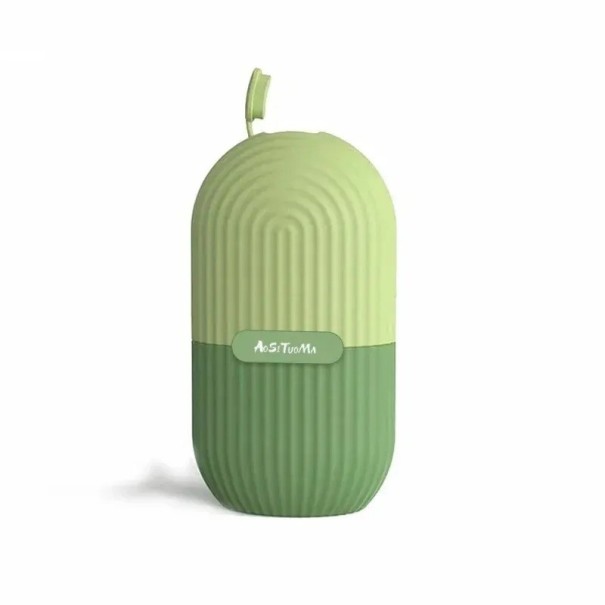 Forma in silicone per ghiaccio per massaggio del viso Roller ghiacciato per ridurre i pori e definire il viso Rullo ghiacciato per collo, occhi e pelle Massaggio facciale ghiacciato contro le occhiaie 1